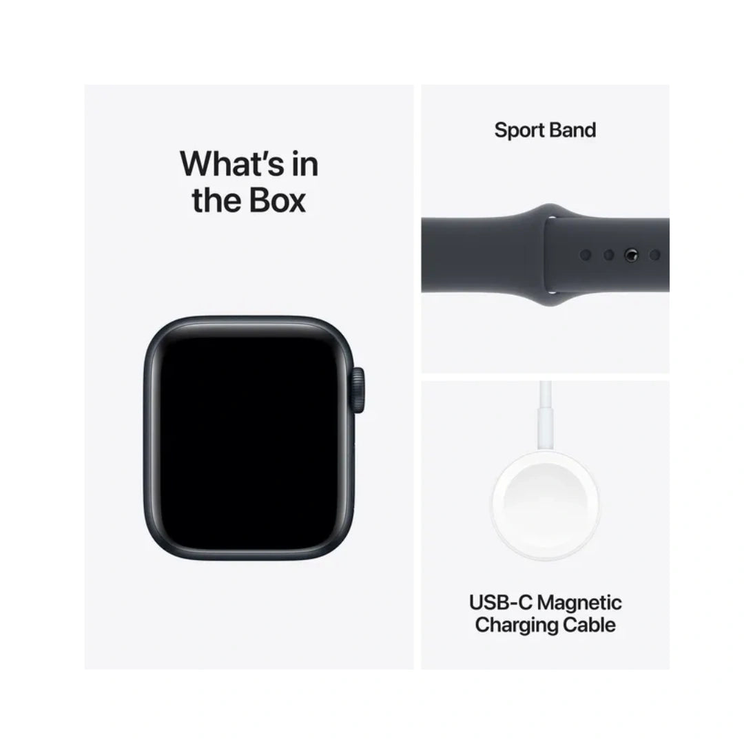 Apple Watch SE 3 GPS Aluminium | Retina display with OLED and LTPO | Bluetooth 5.3 | S10 chip with 64‑bit dual core processor