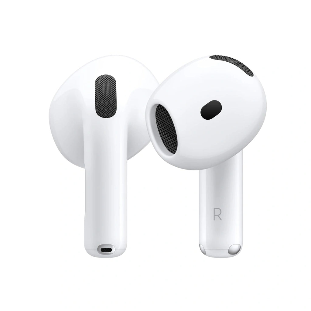 Apple AirPods 4 Wireless Earbuds, Bluetooth Headphones, with Active Noise Cancellation, Adaptive Audio, Transparency Mode, Personalised Spatial Audio, USB-C Charging Case, Wireless Charging, H2 Chip