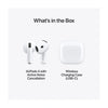 Apple AirPods 4 Wireless Earbuds, Bluetooth Headphones, with Active Noise Cancellation, Adaptive Audio, Transparency Mode, Personalised Spatial Audio, USB-C Charging Case, Wireless Charging, H2 Chip