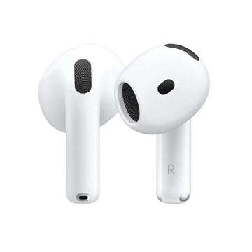 Apple AirPods 4 Wireless Earbuds, Bluetooth Headphones, Personalised Spatial Audio, Sweat and Water Resistant, USB-C Charging Case, H2 Chip, Up to 30 Hours of Battery Life, Effortless Setup for iPhone