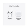 Apple AirPods 4 Wireless Earbuds, Bluetooth Headphones, Personalised Spatial Audio, Sweat and Water Resistant, USB-C Charging Case, H2 Chip, Up to 30 Hours of Battery Life, Effortless Setup for iPhone