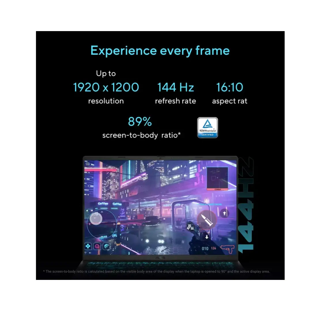 ASUS V3607VU-RP550WS | 63WHrs, 3S1P, 3-cell Li-ion | 16.0-inch, WUXGA (1920 x 1200) 16:10 aspect ratio, LED Backlit, 300nits, Anti-glare display