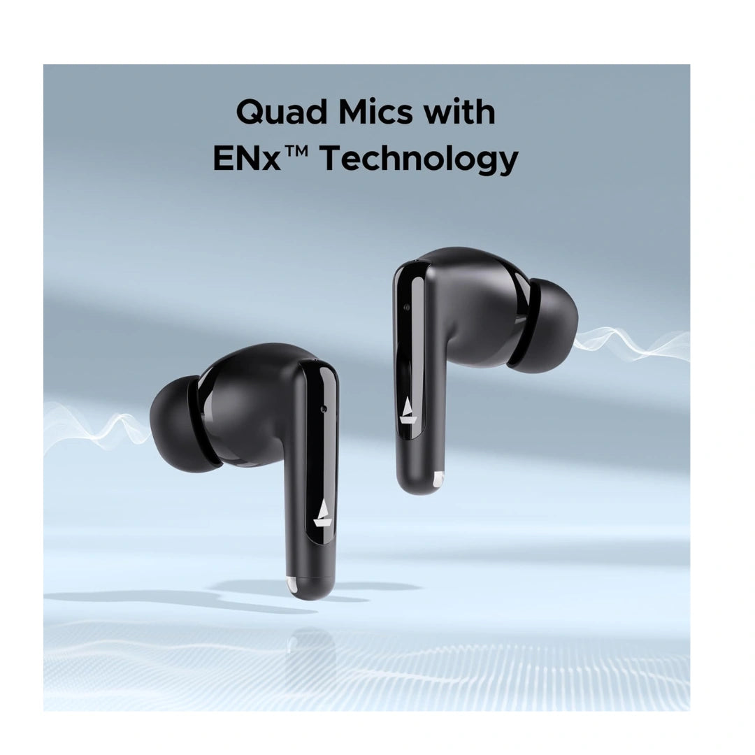 boAt Airdopes Unity ANC TWS in Ear Earbuds with Up to 50 Hours Total Playback, ANC Upto 32 dB, Dual Mics with ENx Tech, IPX5 Rating, IWP Tech and ASAP Charge(
