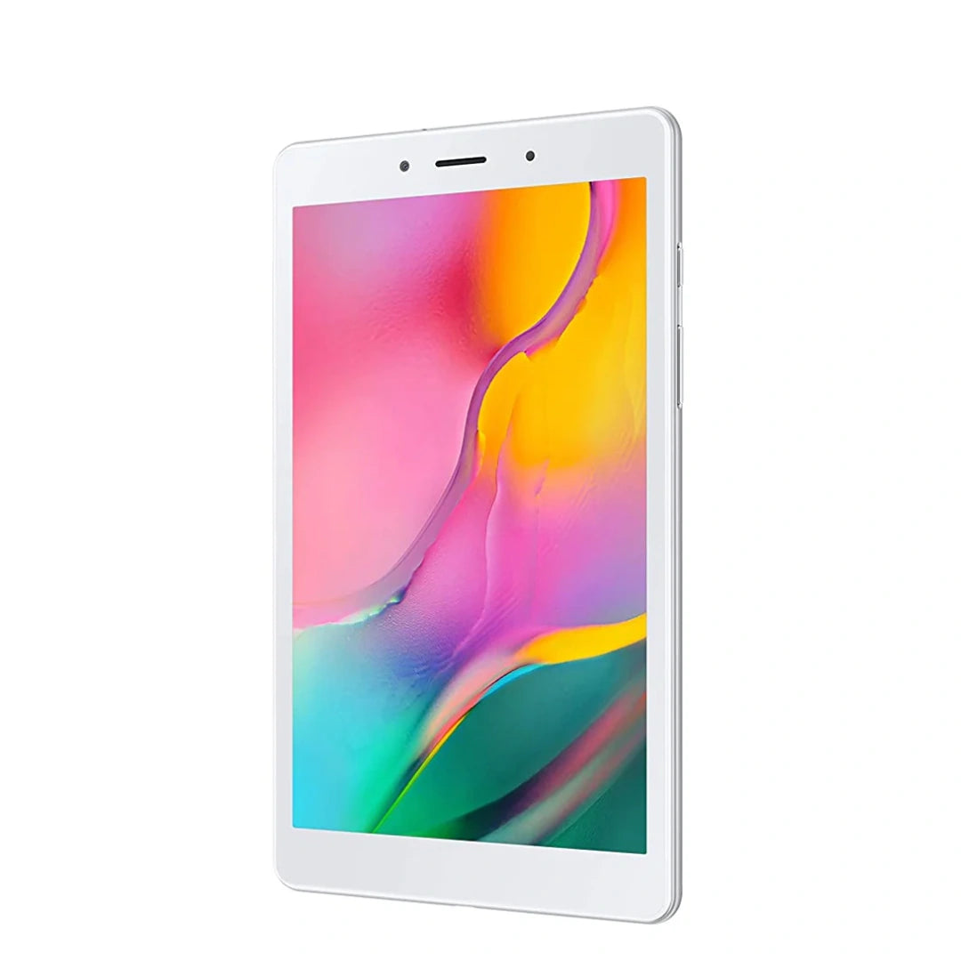 Samsung Galaxy Tab A 8.0, Wi-Fi + 4G Tablet, 20.31 cm (8 inch), 3GB RAM, 32GB ROM Expandable, Slim and Light, Silver| Black Samsung