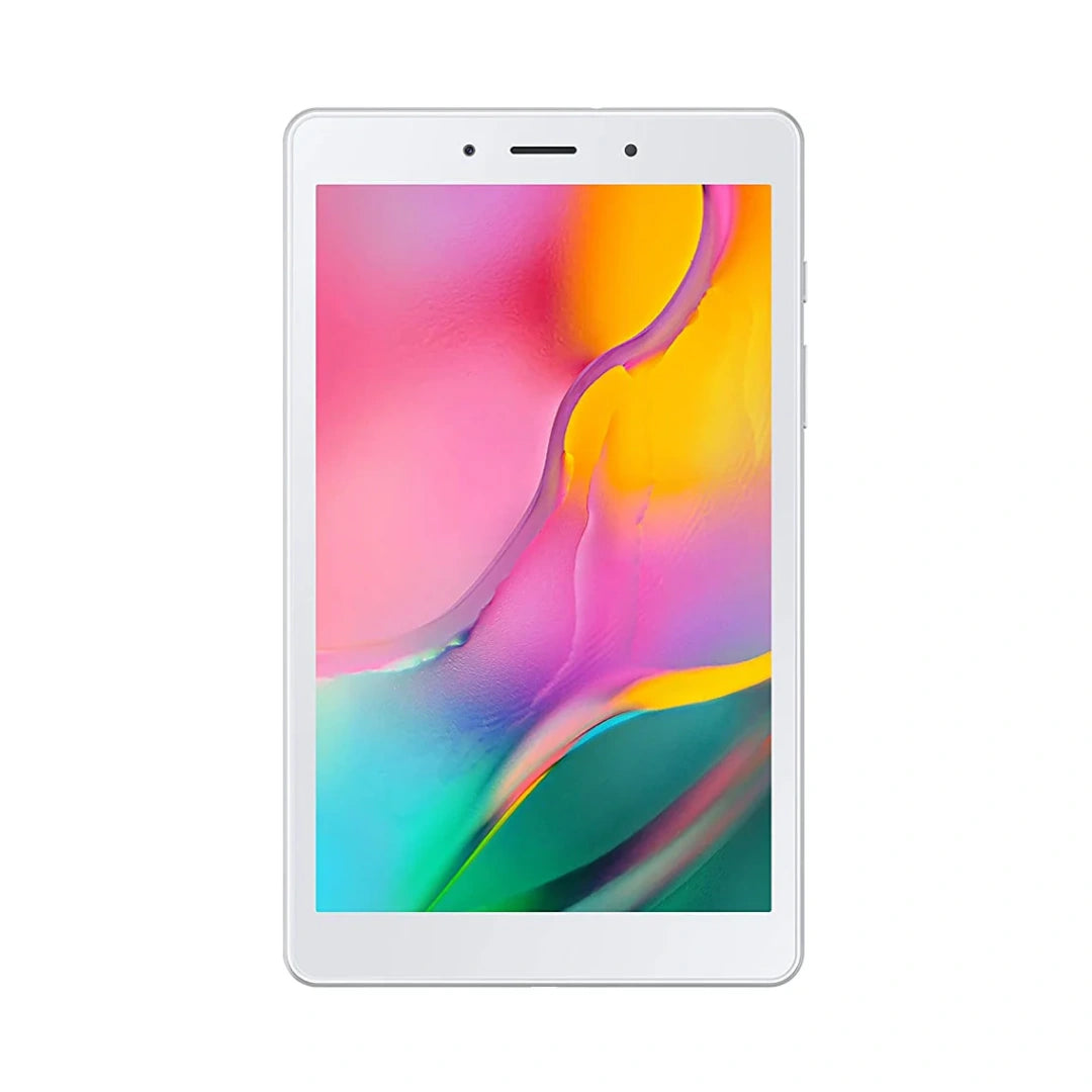 Samsung Galaxy Tab A 8.0, Wi-Fi + 4G Tablet, 20.31 cm (8 inch), 3GB RAM, 32GB ROM Expandable, Slim and Light, Silver| Black Samsung