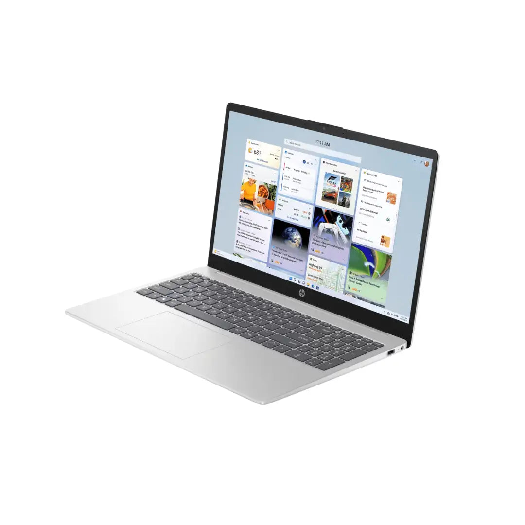 HP 15-FC0389AU(AMD RYZEN5-7430U/16GB SODIMM/512GB SSD/W11/15.6 INCH)-SILVER:LAPTOP