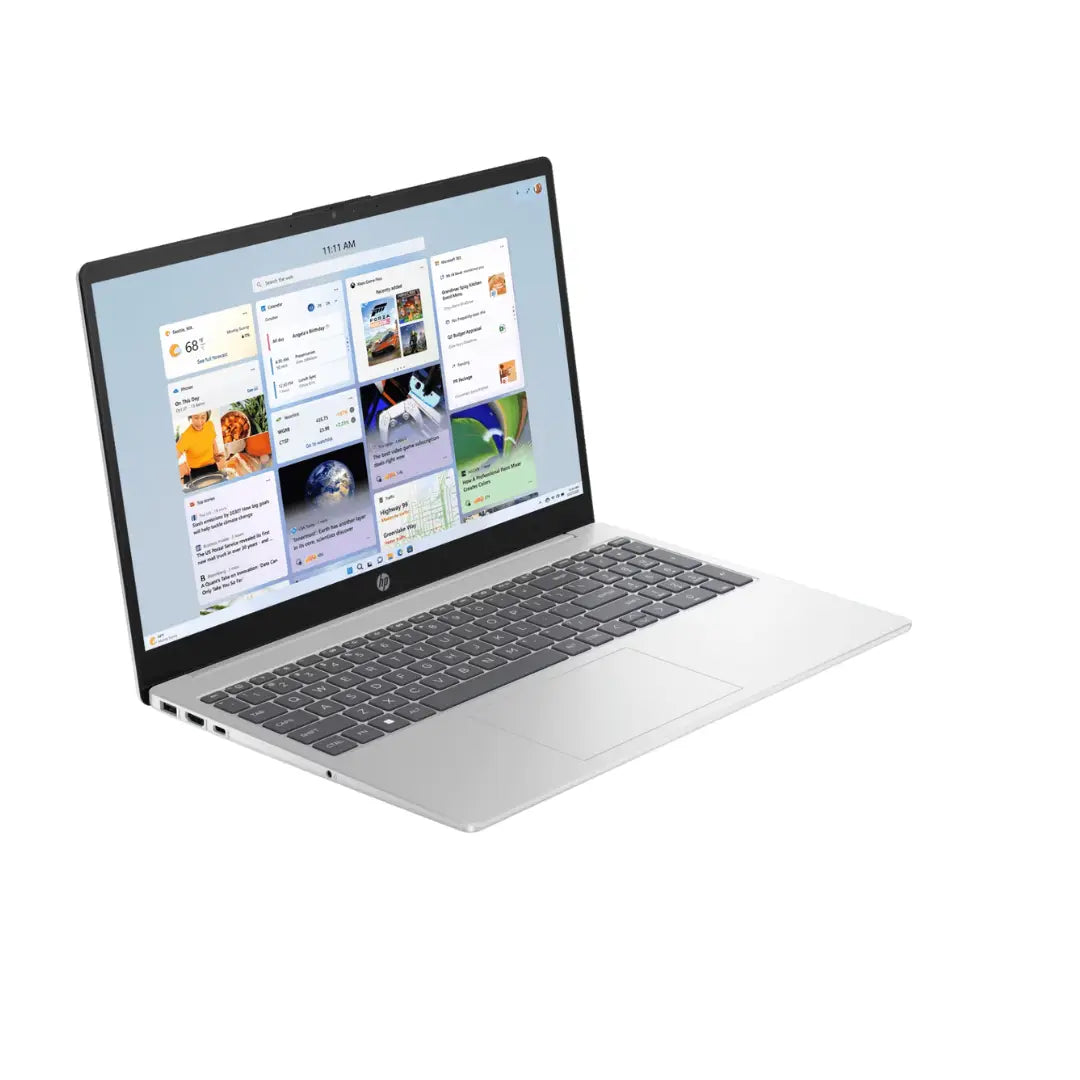 HP 15-FD0467TU(CI5-1334U/8GB LPDDR5/512GB SSD/W11/15.6 INCH)-SILVER:LAPTOP
