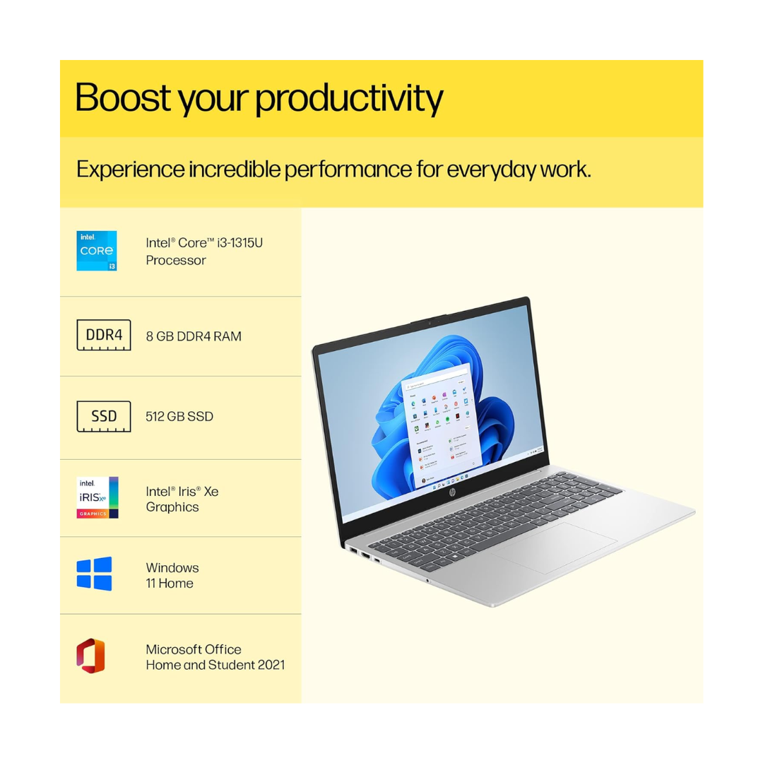 HP 15-FD0186TU - Laptop - Intel Iris Xe Graphics