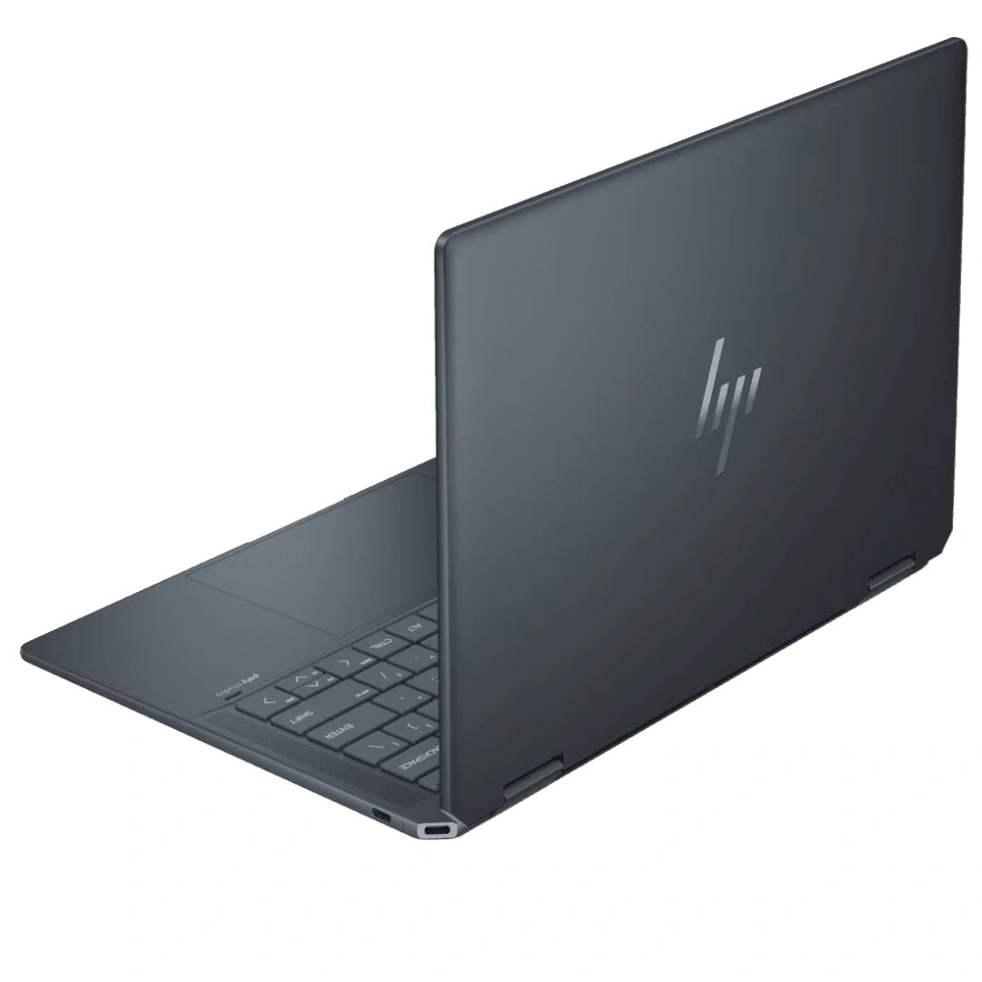 HP SPECTRE X360 BLUE LAPTOP - FRONT VIEW 