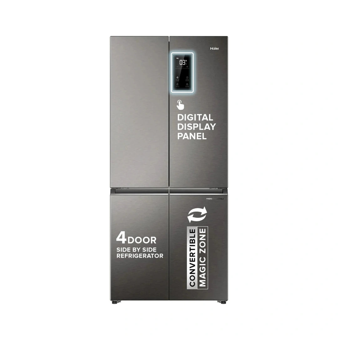 Haier_520L_Inox_Steel_4Door_Side_by_ Side_Refrigerator_