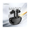 HAPIPOLA Magic TWS Ear Buds, Wireless Earphones, Immersive Audio | Ai-ENC | Bluetooth v5.2 13mm Driver | Stand-by 23 Hours Playback | Touch Control Type C Interface