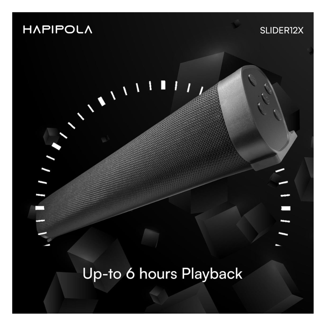 Hapipola Slider 12X Bluetooth Speaker