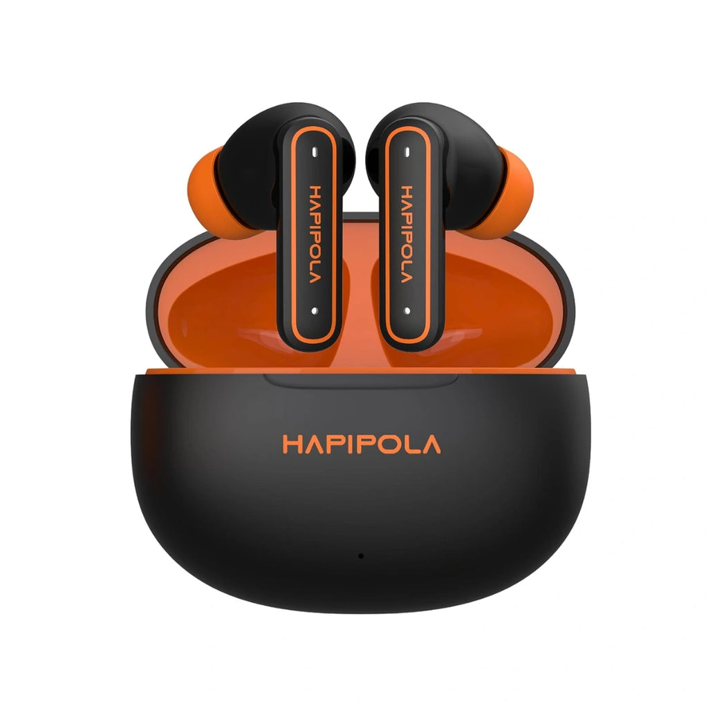 HAPIPOLA (ANC Killer Pro True Wireless Stereo Earbuds, Active Noise Cancellation, 40+ Hours Playtime, Touch Controls, 10mm Drivers, Bluetooth 5.3, Type-C, Sweat Proof