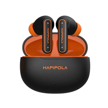 HAPIPOLA (ANC Killer Pro True Wireless Stereo Earbuds, Active Noise Cancellation, 40+ Hours Playtime, Touch Controls, 10mm Drivers, Bluetooth 5.3, Type-C, Sweat Proof