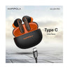 HAPIPOLA (ANC Killer Pro True Wireless Stereo Earbuds, Active Noise Cancellation, 40+ Hours Playtime, Touch Controls, 10mm Drivers, Bluetooth 5.3, Type-C, Sweat Proof