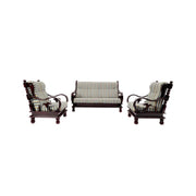 Heritage_Meanwal_3+1+1_Teakwood_Sofa _Premium_Fabric_Teak_Wood_