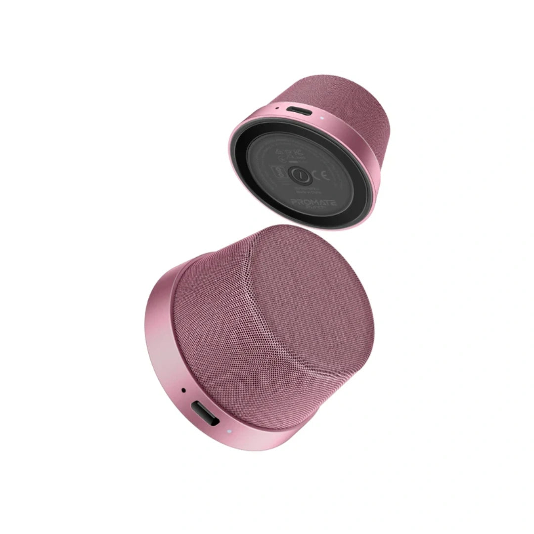 Promate Magnetic Bluetooth Speaker - Pink Color 