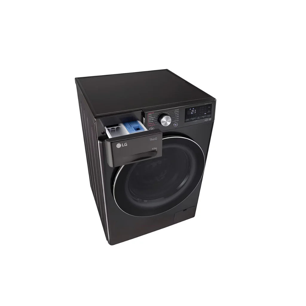 LG 9.5kg Wasing machine top view