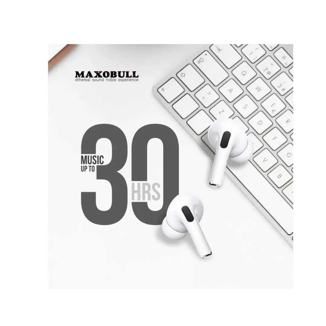 Maxobull Splash Neo TWS | Touch Controls , Hall Switch | Up to 30 Hours |250 mAH Battery