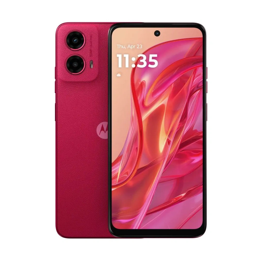 Motorola G45 5G  | 6.5" FHD+ Display | Snapdragon 6 Gen1 Processor | 50MP Camera | 16MP Front Camera | 5000mAh Battery | 33W Charging pink clour 