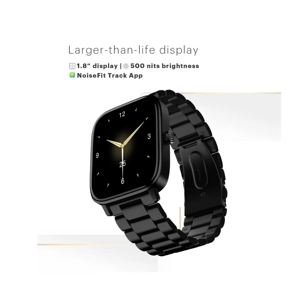 Noise Pulse 2 Pro 1.8" Vibrant Display, Bluetooth Calling Smart Watch for Men & Women, 7 Days Battery Life, Metallic Finish, Built-in Games, Voice Assistance, Health Suite