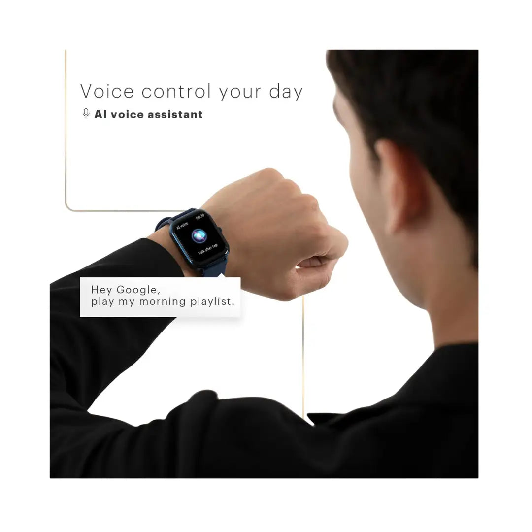 Noise Pulse 2 Pro 1.8" Vibrant Display, Bluetooth Calling Smart Watch for Men & Women, 7 Days Battery Life, Metallic Finish, Built-in Games, Voice Assistance, Health Suite