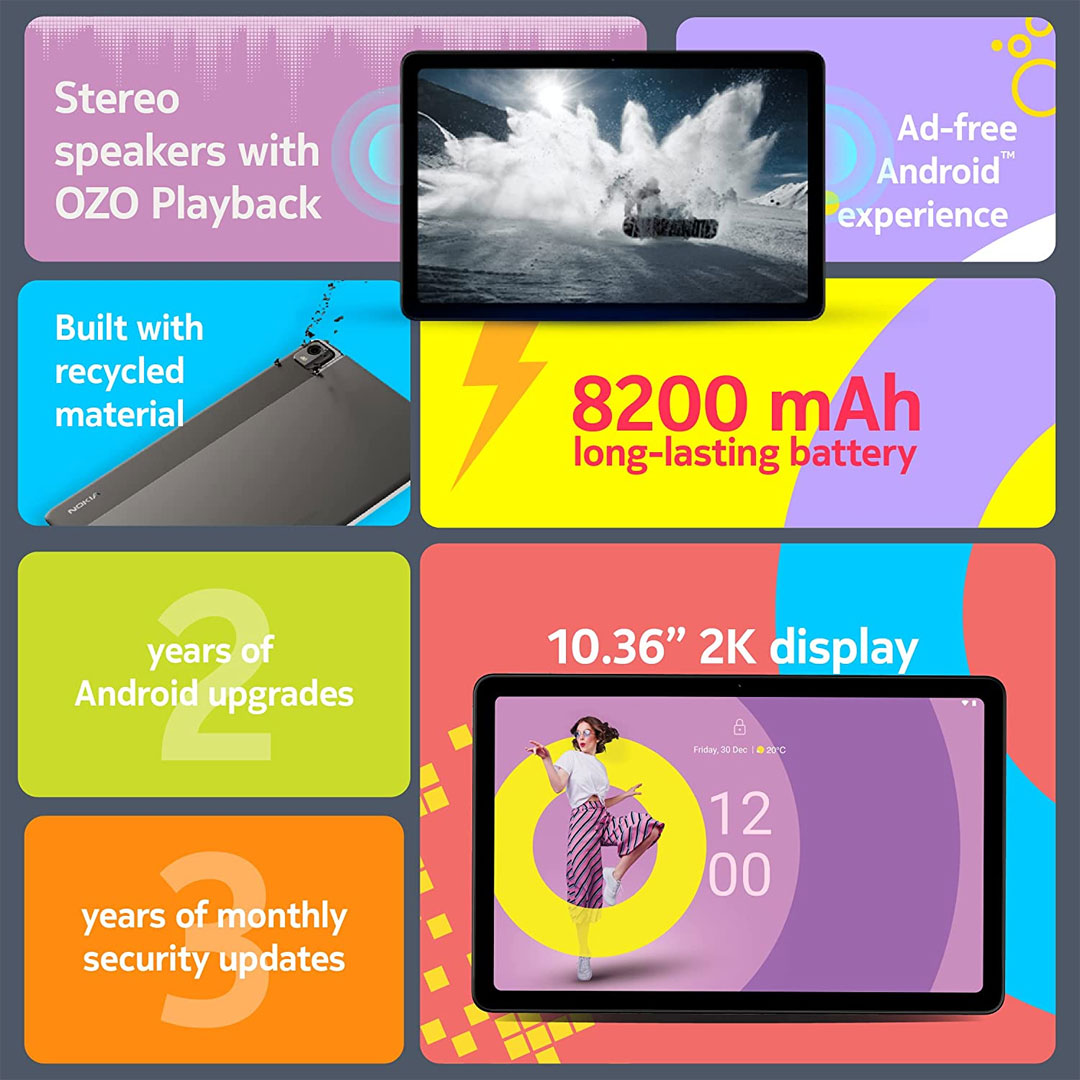 Nokia-T21-Tab-Features