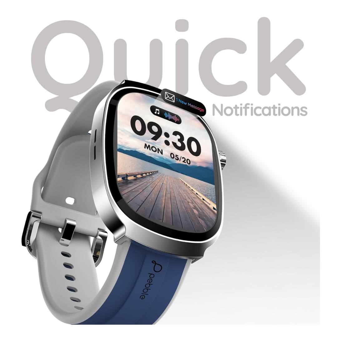 Pebble Axis Smart Watch - Quick Notifications