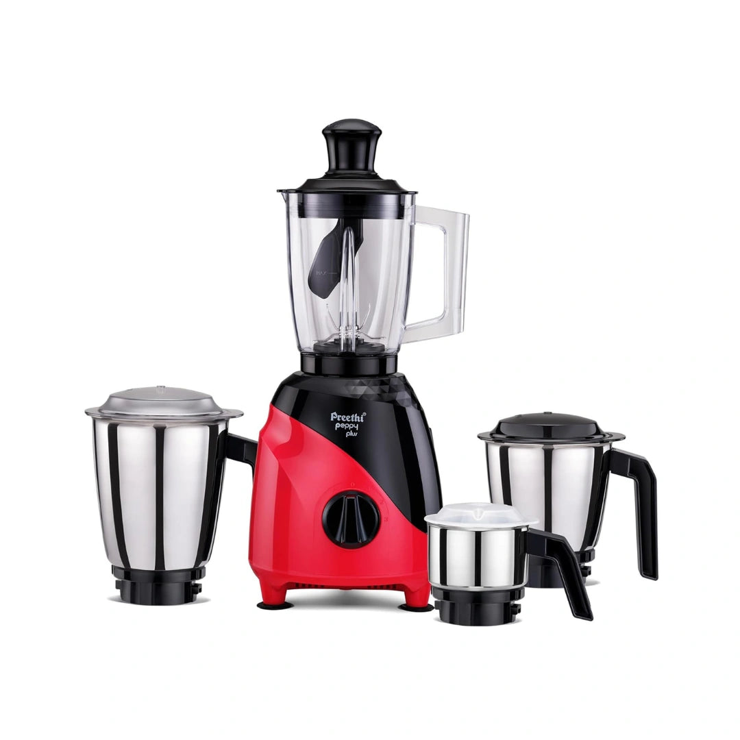 Preethi_Peppy_Plus_MG_246_Mixer Grinder_750_watt_Red_Black_