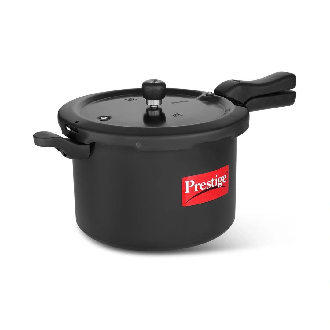 Prestige_Svachh_Hard_Anodised_Aluminium_Outer_Lid_Pressure_Cooker,_7.5_Litre,_Black_