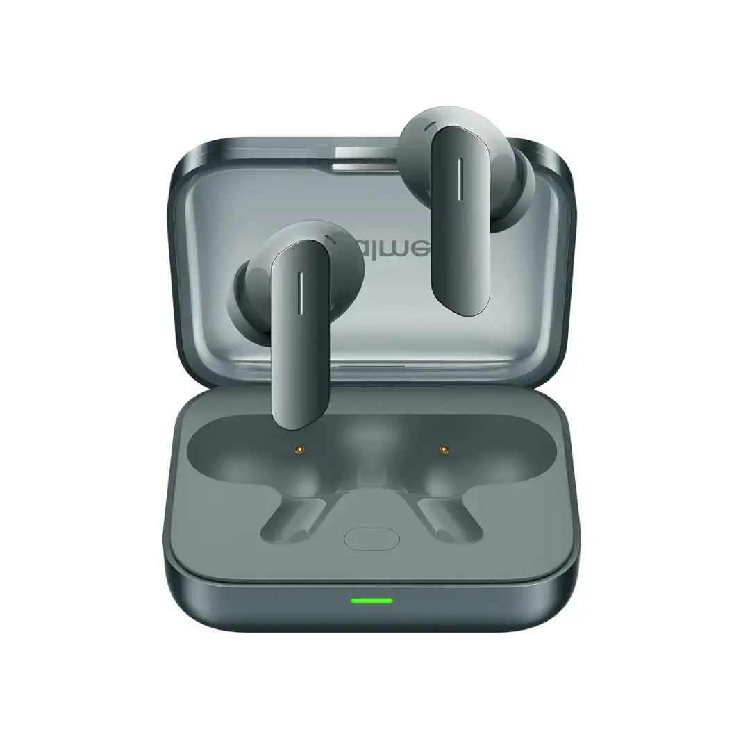 realme Buds Air 7,12.4mm Dynamic Bass Drivers,52Hrs Playtime,52dB Hybrid ANC,6 Mic ENC,45ms Low Latency,360° Spatial Audio,Hi-Res LHDC,IP55 Dust & Water Resistant,True Wireless TWS BT v5.4