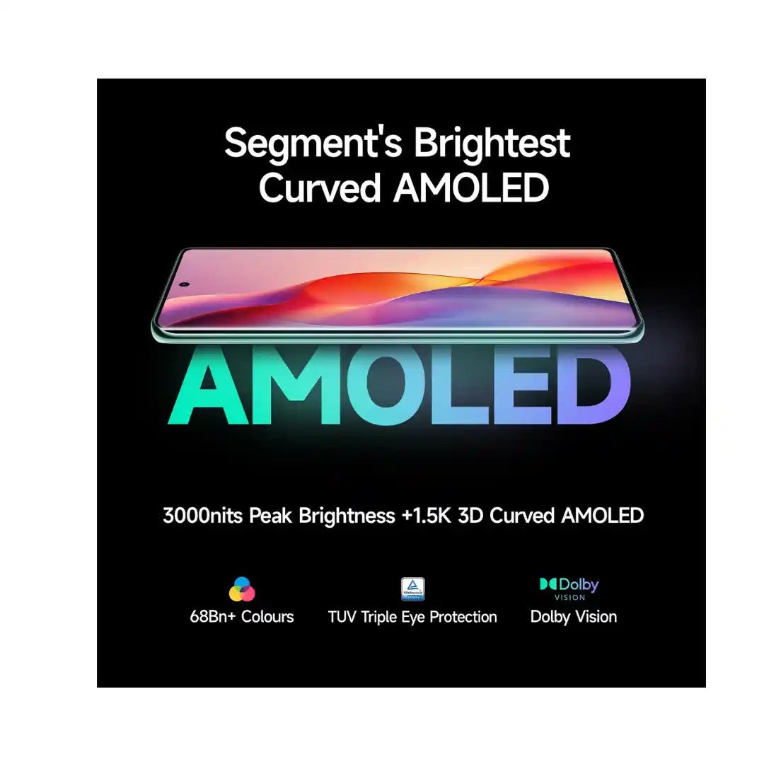 Redmi note 14 Pro 5G | 3D Curved AmOLED Display | MediaTek 7300 Ultra Chipset | 5500mAh Si/C Battery | Triple Camera Mobile