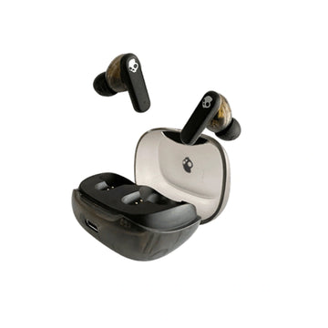 Skullcandy Smokin Buds Wireless in Ear Earbuds – ENC Clear Calls, Music/Movie/Podcast EQ Modes, 20Hr Battery + Rapid Charge, Touch Controls, Solo Bud Use, IPX4 Water Resistant