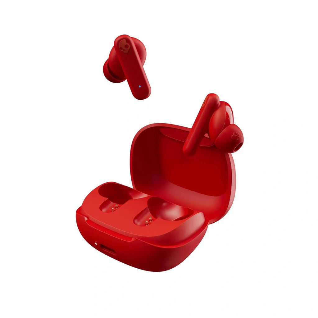 Skullcandy Smokin Buds Wireless in Ear Earbuds – ENC Clear Calls, Music/Movie/Podcast EQ Modes, 20Hr Battery + Rapid Charge, Touch Controls, Solo Bud Use, IPX4 Water Resistant