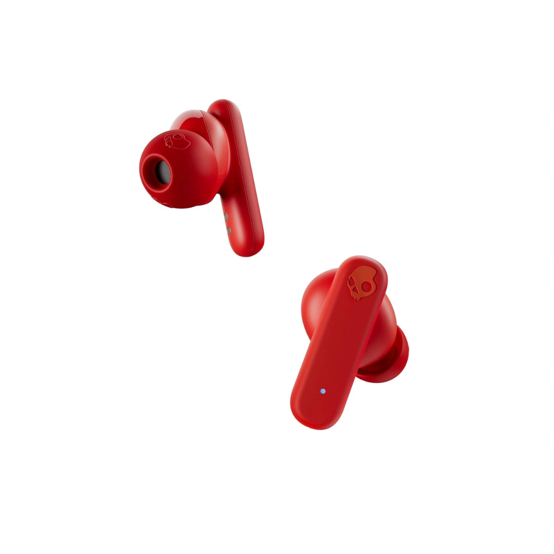 Skullcandy Smokin Buds Wireless in Ear Earbuds – ENC Clear Calls, Music/Movie/Podcast EQ Modes, 20Hr Battery + Rapid Charge, Touch Controls, Solo Bud Use, IPX4 Water Resistant