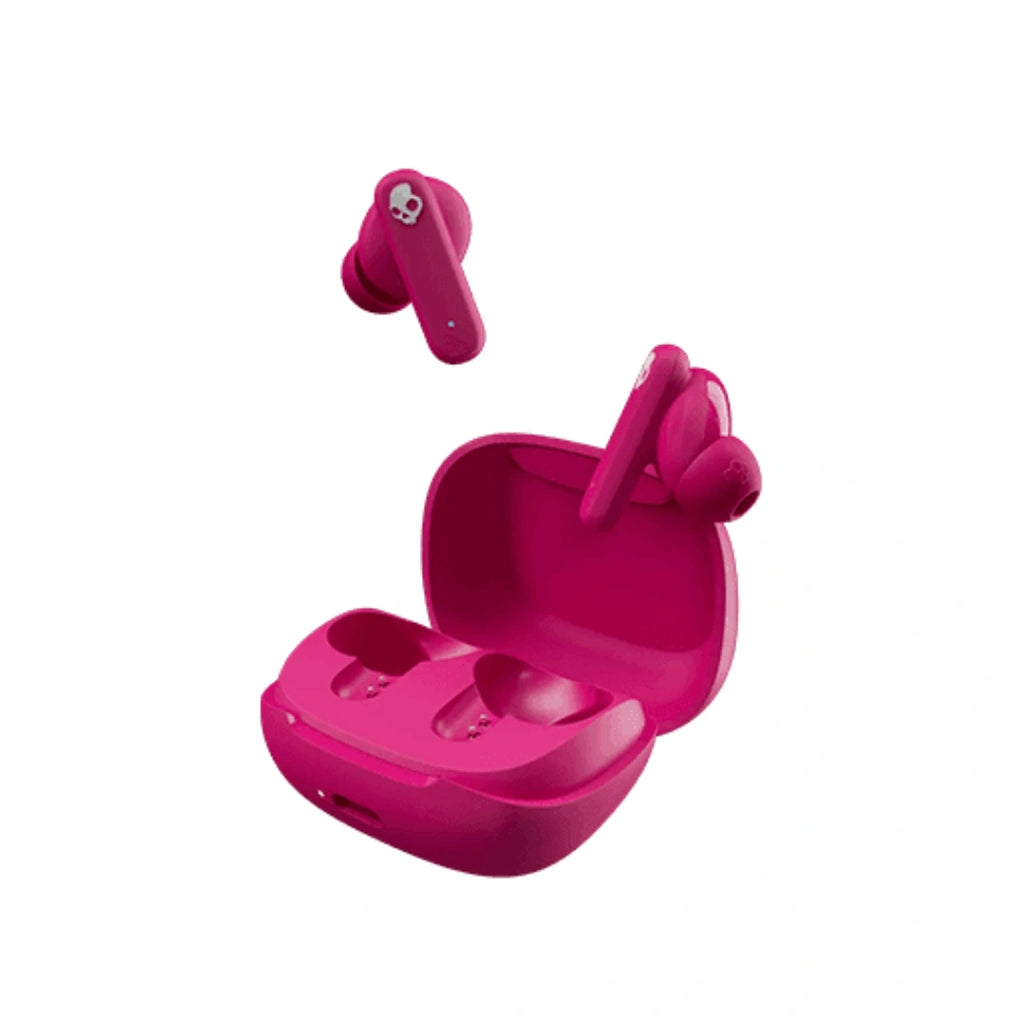 Skullcandy Smokin Buds Wireless in Ear Earbuds – ENC Clear Calls, Music/Movie/Podcast EQ Modes, 20Hr Battery + Rapid Charge, Touch Controls, Solo Bud Use, IPX4 Water Resistant