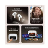 URBAN Smart Buds Screen TWS,ANC (32Db),Smart Touch Display True Wireless Buds,Type-C Fast Charging,BV 5.4,Find My Earbuds,4 Mics Enc for Clear Calling, AI Enabled Low Latency Mode for Gaming(White)