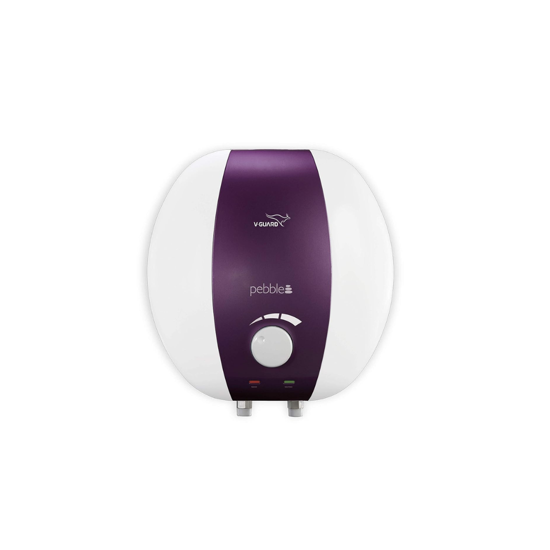 V-Guard_Pebble_Metallica_15_Litre_Water_Heater_Violet _Vertical_on_wall_ABS_outer_body_