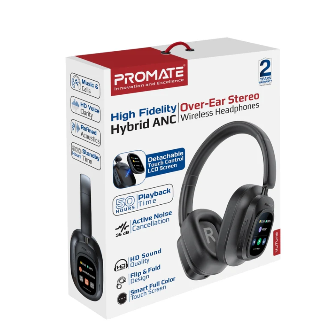 PROMATE  VUTUNE ANC BLUETOOTH HEADPHONE