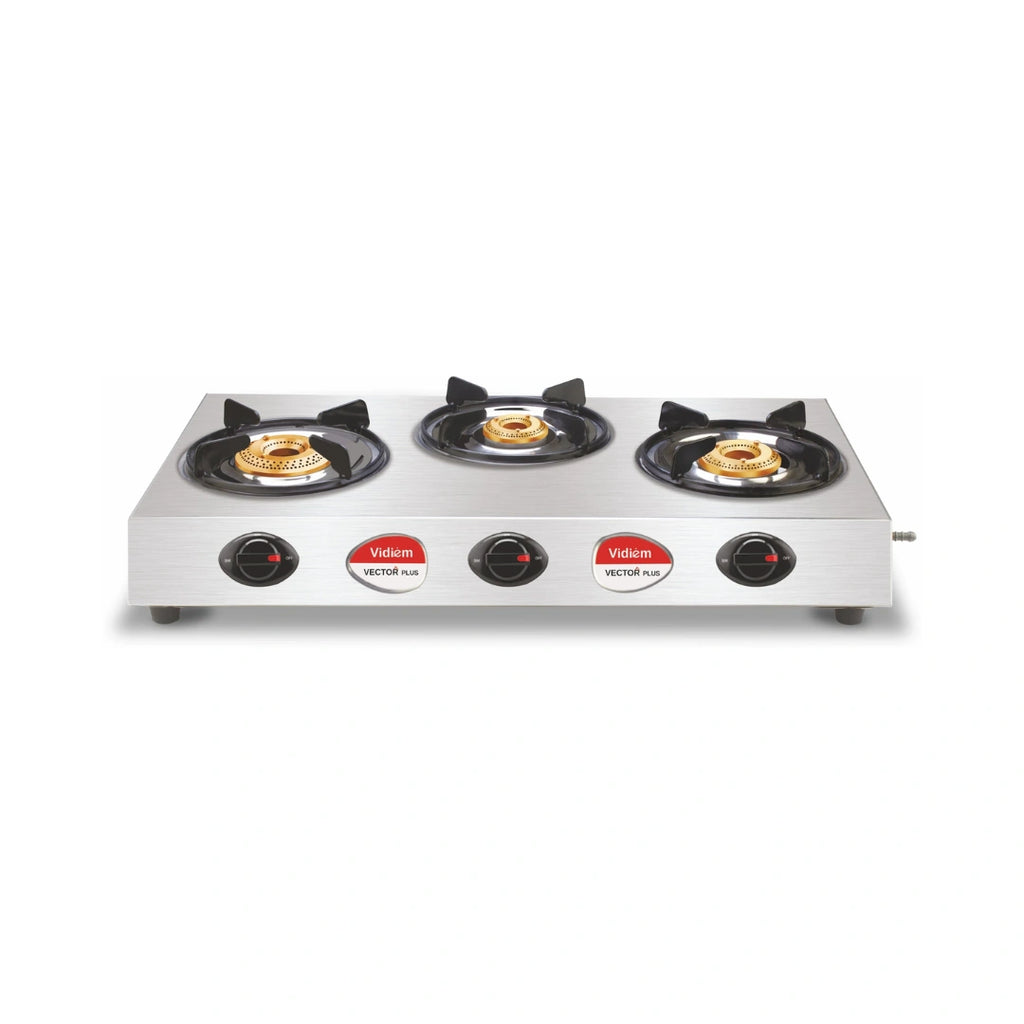 Vidiem_VECTOR_NERO_3BurnerGas Stove_