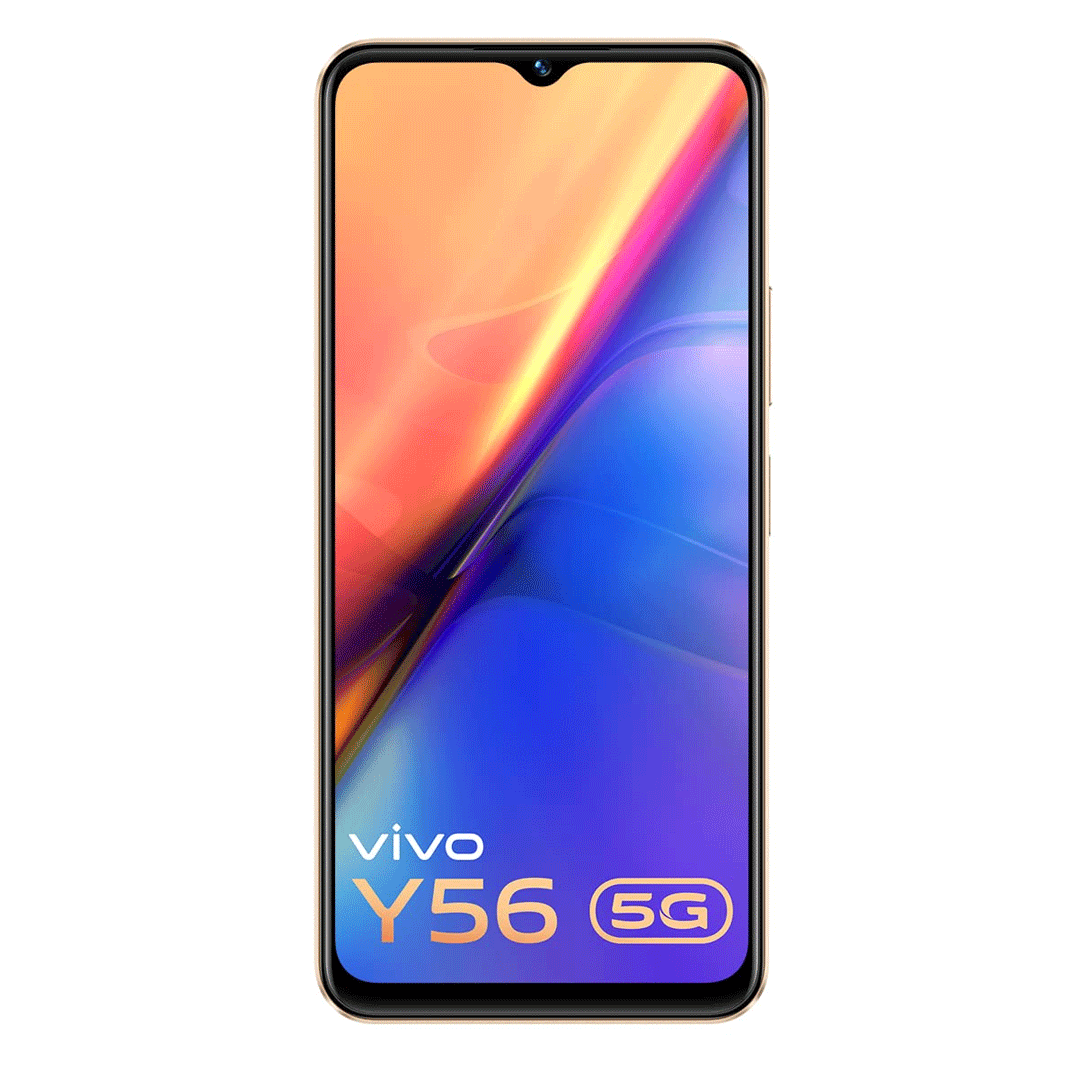  Vivo-Y56-5G-Gold-Front-Display