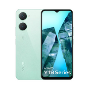 VivoY18E-GemGreen colour of front and back view