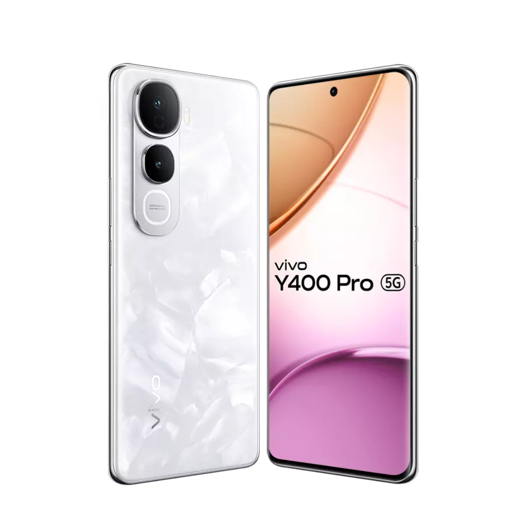Vivo Y400 Pro 5G | AMOLED Display | MediaTek Dimensity  7300 | 50MP Rear Camera | 32 MP Front Camera | 5500 Mah Battery