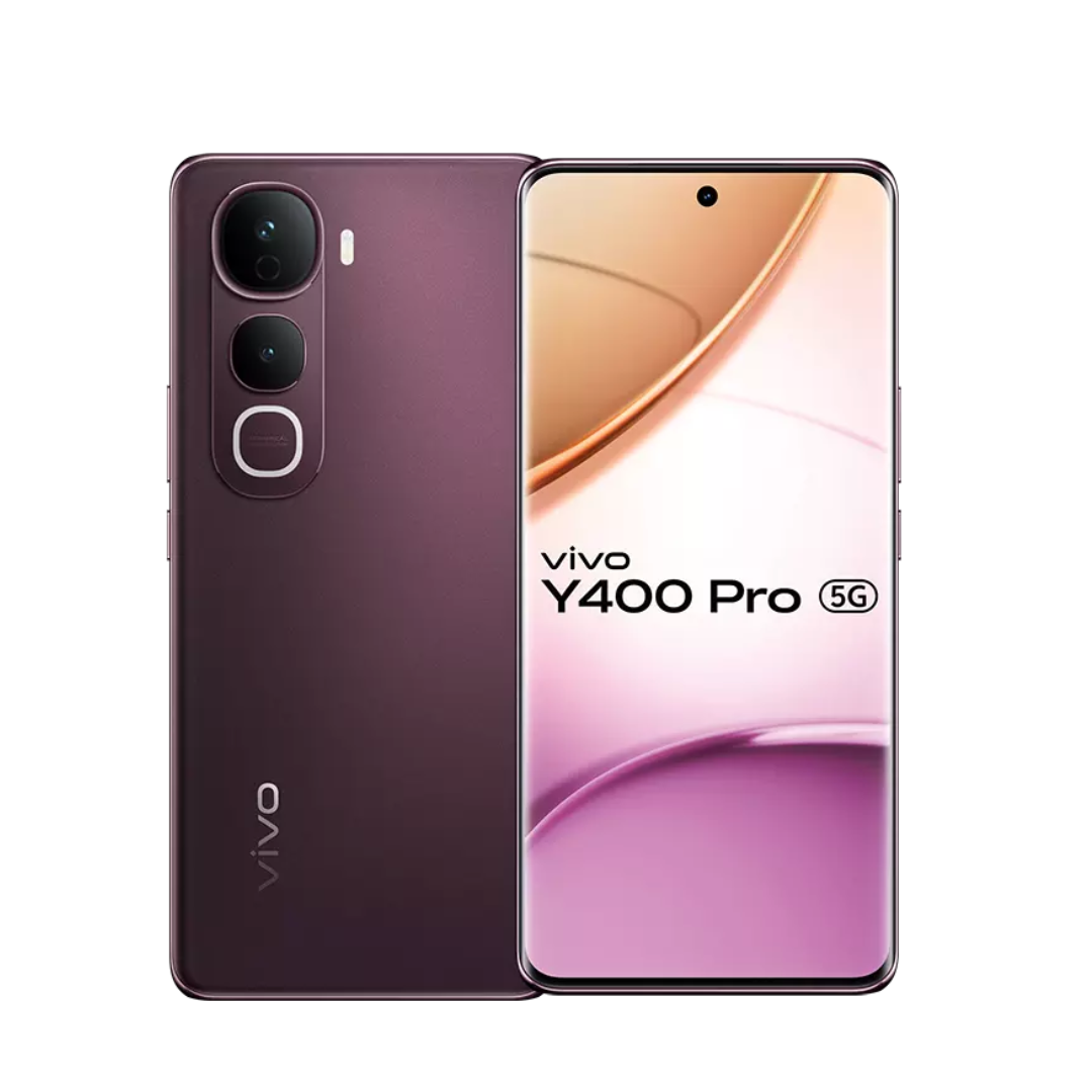 Vivo Y400 Pro 5G | AMOLED Display | MediaTek Dimensity  7300 | 50MP Rear Camera | 32 MP Front Camera | 5500 Mah Battery
