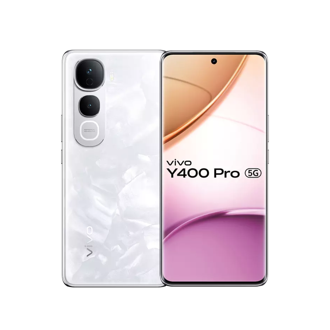 Vivo Y400 Pro 5G | AMOLED Display | MediaTek Dimensity  7300 | 50MP Rear Camera | 32 MP Front Camera | 5500 Mah Battery
