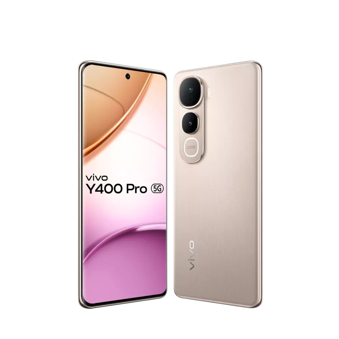 Vivo Y400 Pro 5G | AMOLED Display | MediaTek Dimensity  7300 | 50MP Rear Camera | 32 MP Front Camera | 5500 Mah Battery