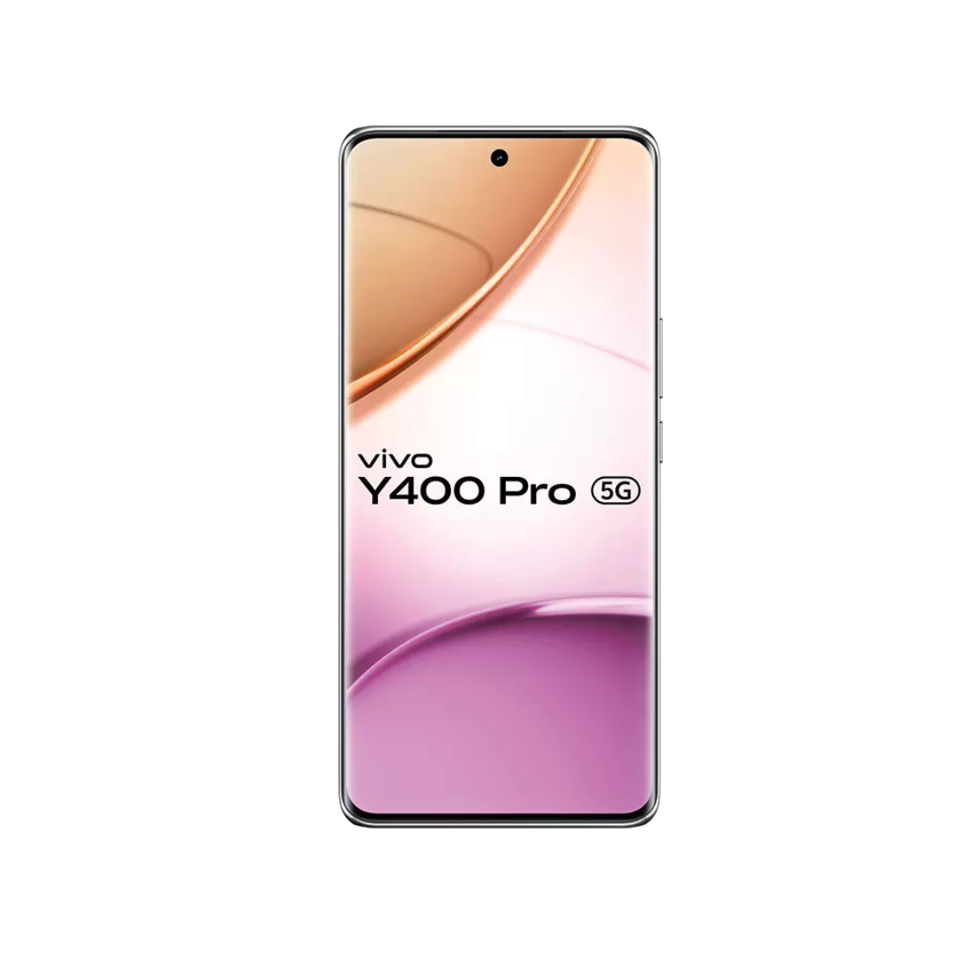 Vivo Y400 Pro 5G | AMOLED Display | MediaTek Dimensity  7300 | 50MP Rear Camera | 32 MP Front Camera | 5500 Mah Battery