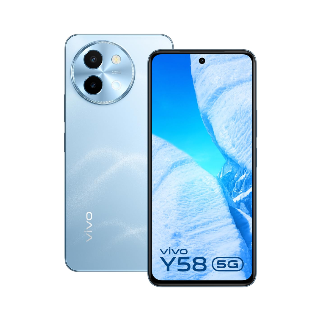Y58 Vivo Y58 5G | Qualcomm Snapdragon | 50MP Dual Rear Camera | 6000 mAh B