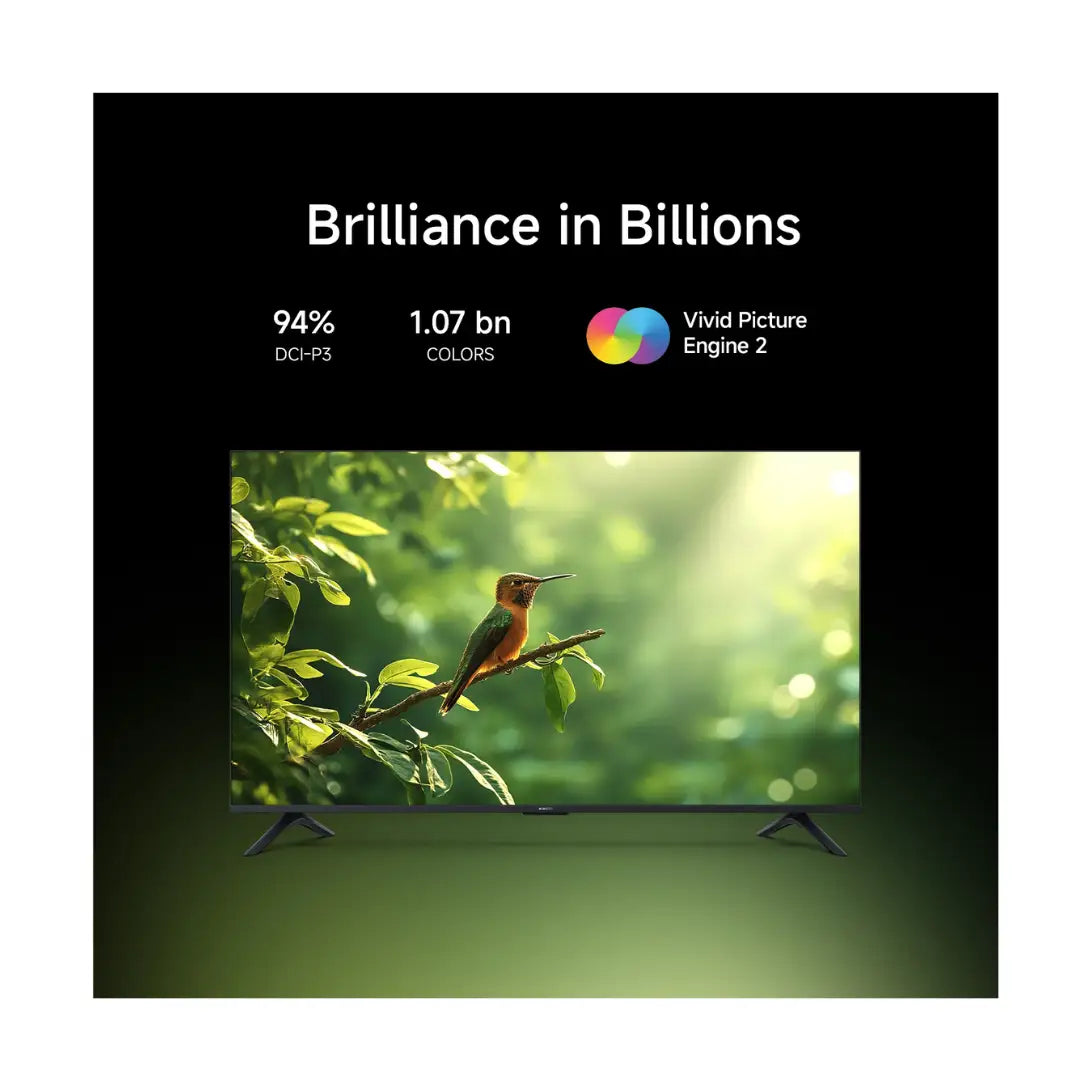 XIAOMI 4K X SERIES 55INCH 25 EDITION |Google Voice Assistant | Google cast | Miracast | Black Colour