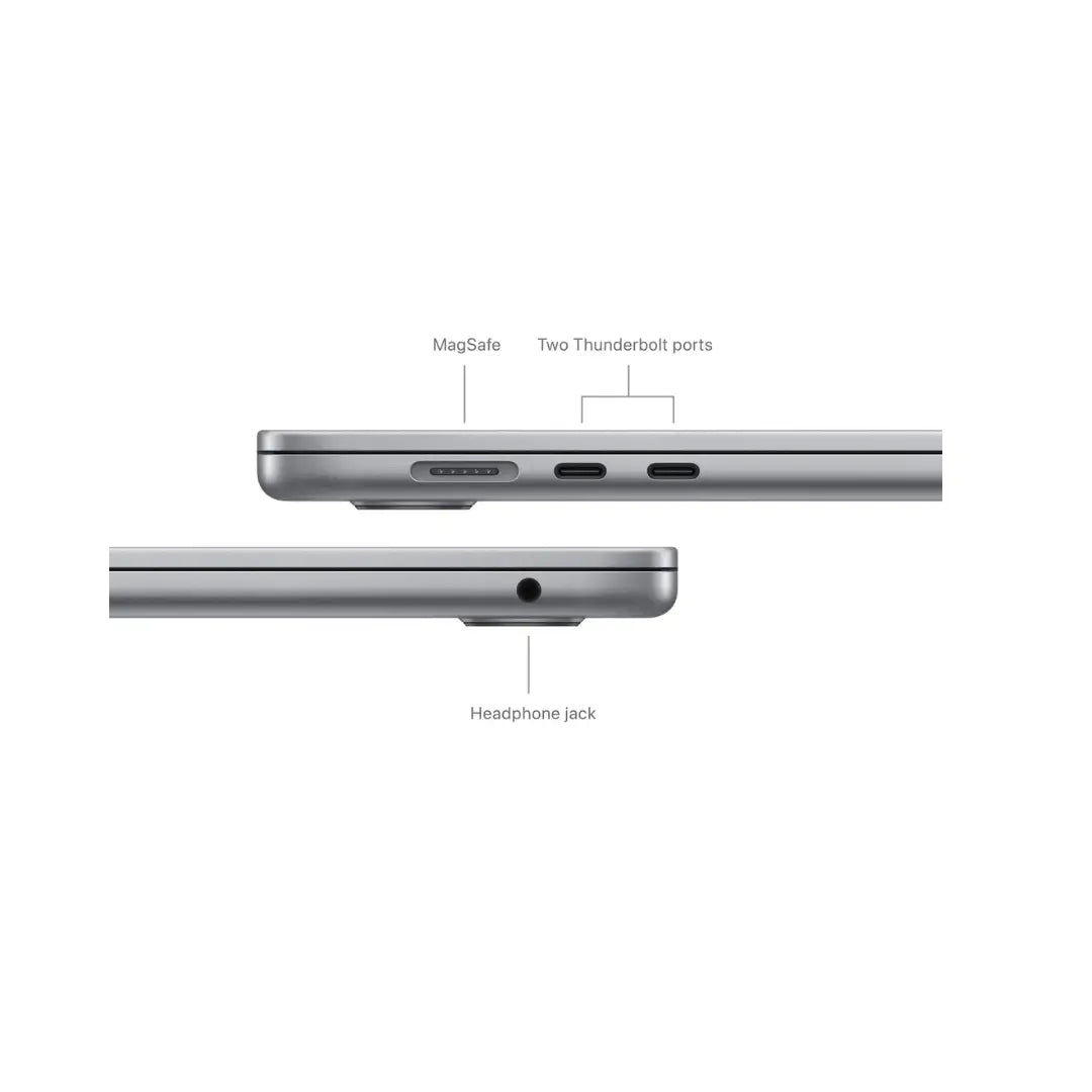 APPLE MACBOOOK AIR(M3 CHIP/8GB/256GB SSD/15-INCH)(MRYM3HN/A)-SPACE GREY:LAPTOP